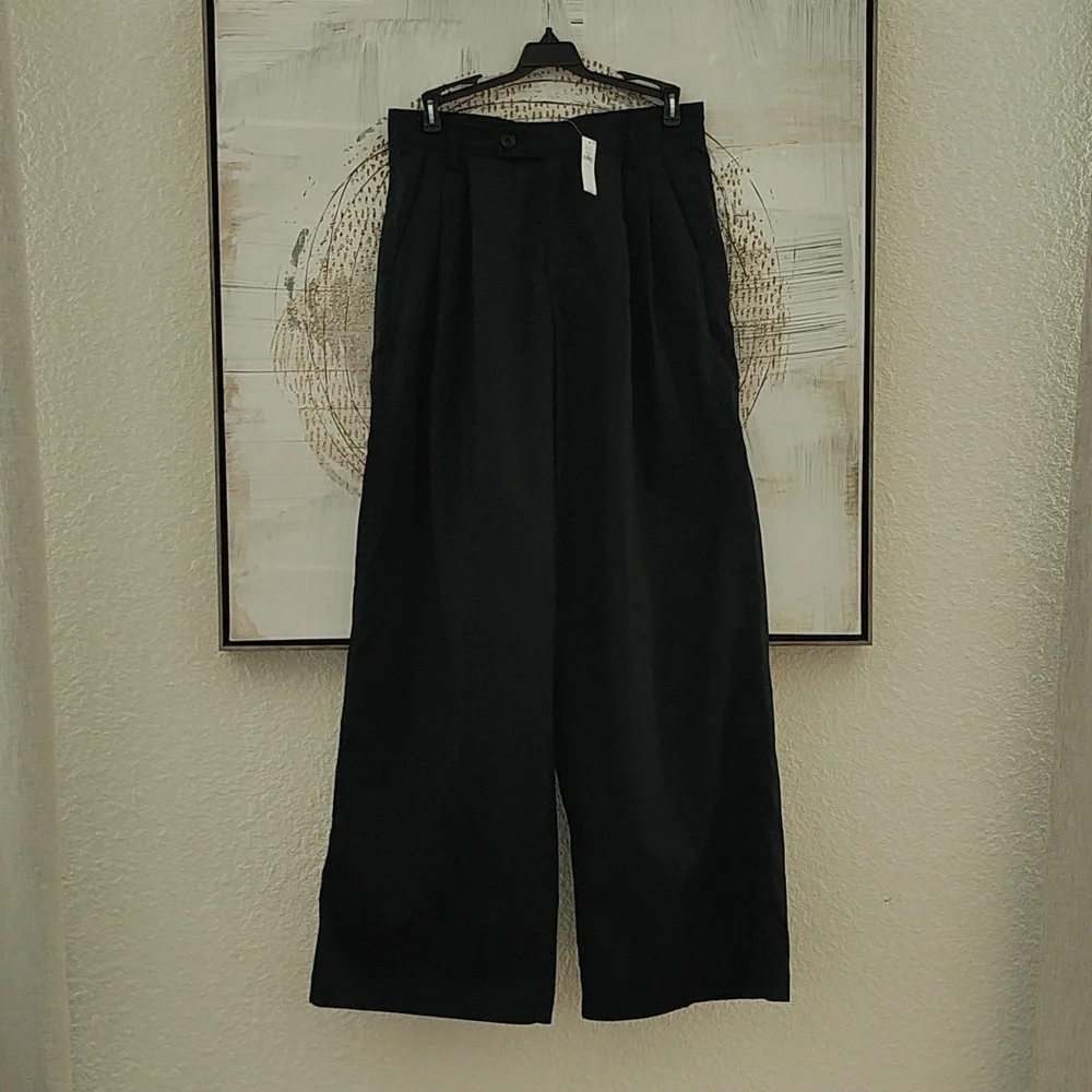 New Banana Republic Linen Wide-Leg Pants Size 4